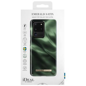 iDeal of Sweden Emerald Satin Fashion Back Case Galaxy S20 Ultra