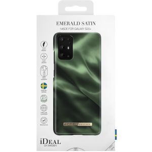 iDeal of Sweden Emerald Satin Fashion Back Case Galaxy S20 Plus