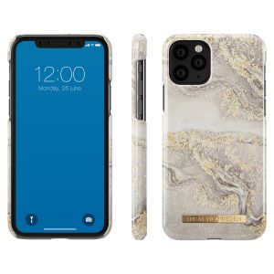 iDeal of Sweden Sparkle Greige Marble Fashion Back Case iPhone 11 Pro