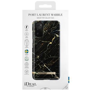 iDeal of Sweden Port Laurent Marble Fashion Back Case Samsung Galaxy S20