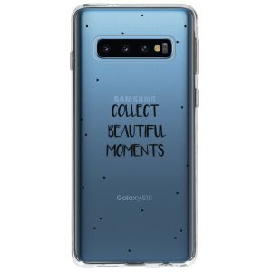 Design Silikonhülle für das Samsung Galaxy S10