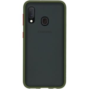iMoshion Frosted Backcover Grün für das Samsung Galaxy A20e