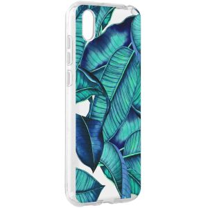 Blue Botanic Design Silikonhülle für das Huawei Y5 (2019)
