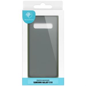 iMoshion Frosted Backcover Grün für das Samsung Galaxy S10