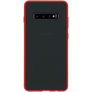 iMoshion Frosted Backcover Rot für das Samsung Galaxy S10 Plus