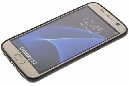 Carbon-Hülle Schwarz für das Samsung Galaxy S7
