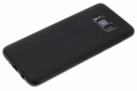 Carbon-Hülle Schwarz für das Samsung Galaxy S8
