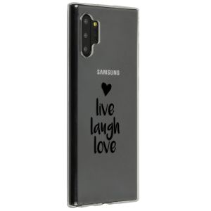 Design Silikonhülle für das Samsung Galaxy Note 10 Plus