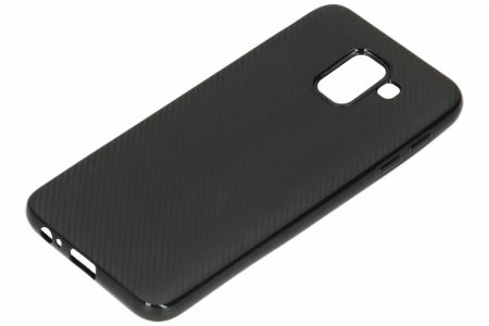 Carbon-Hülle Schwarz für das Samsung Galaxy J6