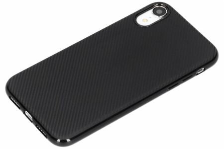 Carbon-Hülle Schwarz für das iPhone Xr