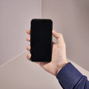 Carbon-Hülle Schwarz für das iPhone Xr
