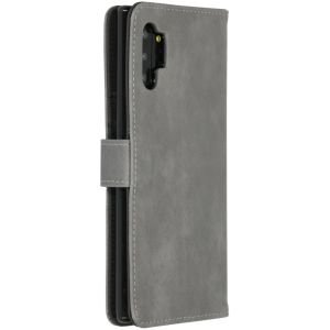 iMoshion Luxuriöse Klapphülle Grau für Samsung Galaxy Note 10 Plus