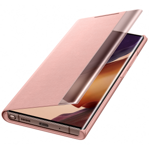 Samsung Original Clear View Cover Klapphülle Galaxy Note 20 Ultra - Mystic Bronze