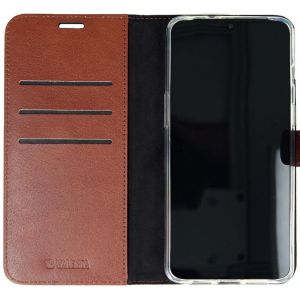 Valenta Klapphülle Leather für das OnePlus 7 - Braun