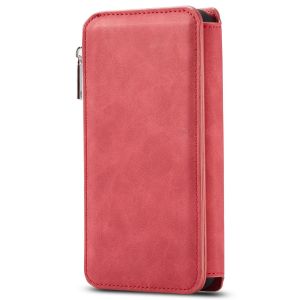 CaseMe Luxuriöse 2-in-1 Portemonnaie-Klapphülle Rot iPhone 11 Pro Max