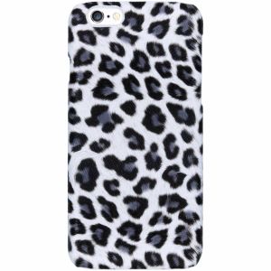 Leopard Design Hardcase-Hülle Weiß für das iPhone 6 / 6s