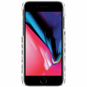 Leopard Design Hardcase-Hülle Weiß iPhone SE (2022 / 2020) / 8 / 7