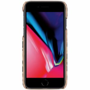 Leopard Design Hardcase-Hülle Braun iPhone SE (2022 / 2020) / 8 / 7