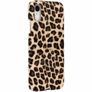 Leopard Design Hardcase-Hülle Braun für das iPhone Xr