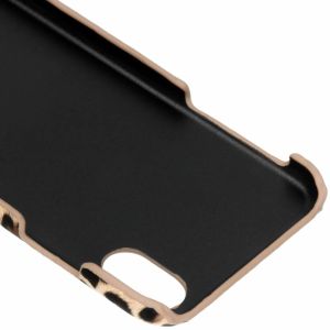 Leopard Design Hardcase-Hülle Braun für das iPhone Xs / X