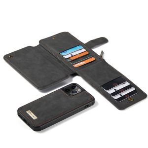 CaseMe Luxuriöse 2-in-1 Portemonnaie-Klapphülle iPhone 12 Pro Max