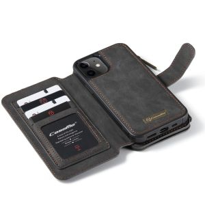 CaseMe Luxuriöse 2-in-1 Portemonnaie-Klapphülle iPhone 12 Mini