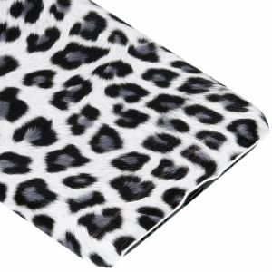 Leopard Design Hardcase-Hülle Weiß für das Huawei P20 Pro
