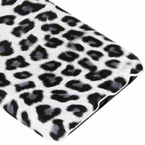 Leopard Design Hardcase-Hülle Weiß für das Huawei P Smart