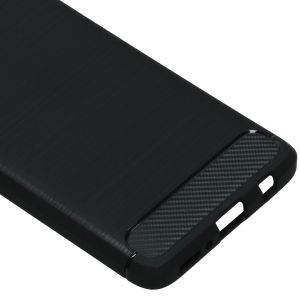 Brushed TPU Case Schwarz für das Samsung Galaxy A41