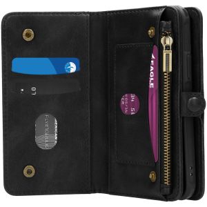 iMoshion 2-1 Wallet Klapphülle Schwarz iPhone SE (2022 / 2020) / 8 / 7 / 6(s)