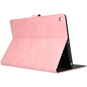 iMoshion Luxus Tablet-Klapphülle Rosa iPad 9 (2021) 10.2 Zoll / iPad 8 (2020) 10.2 Zoll / iPad 7 (2019) 10.2 Zoll 