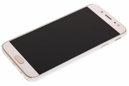 Weiße unifarbene Hardcase-Hülle für Samsung Galaxy J7 (2017)