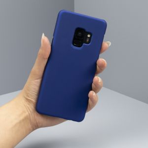 Unifarbene Hardcase-Hülle Blau für das Samsung Galaxy S10