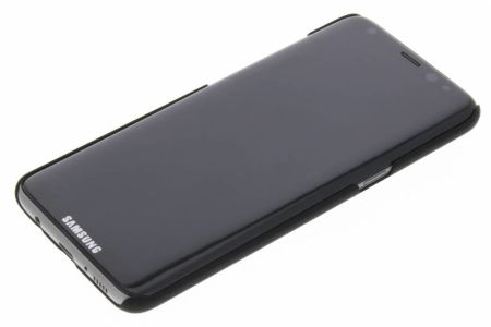 Schwarze unifarbene Hardcase-Hülle für Samsung Galaxy S8