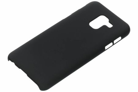 Unifarbene Hardcase-Hülle Schwarz für das Samsung Galaxy J6