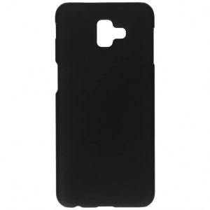 Unifarbene Hardcase-Hülle Schwarz für Samsung Galaxy J6 Plus