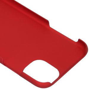 Unifarbene Hardcase-Hülle Rot iPhone 11