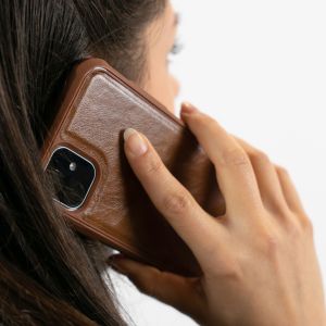 iMoshion 2-1 Wallet Klapphülle das iPhone 12 Mini - Braun