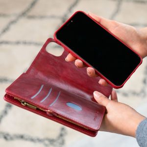 iMoshion 2-1 Wallet Klapphülle Rot für das iPhone Xr