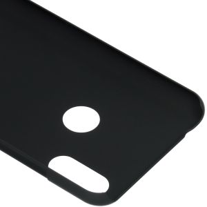 Unifarbene Hardcase-Hülle Schwarz für das Huawei Y6 (2019)