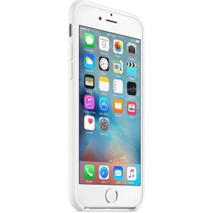 Apple Silikon-Case weiß für das iPhone 6/6s