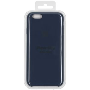 Apple Blaues Silikon-Case Dunkelbau für das iPhone 6/6s