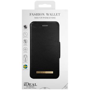 iDeal of Sweden Fashion Wallet Klapphülle Schwarz iPhone SE (2022 / 2020) / 8 / 7 / 6(s)