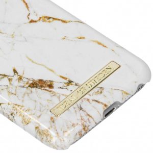 iDeal of Sweden Carrara Gold Fashion Back Case iPhone SE (2022 / 2020) /8 /7 / 6(s)