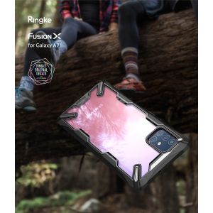 Ringke Fusion X Case Schwarz für das Samsung Galaxy A71