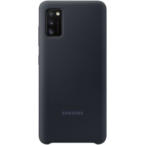 Samsung Original Silikon Cover Schwarz für das Galaxy A41
