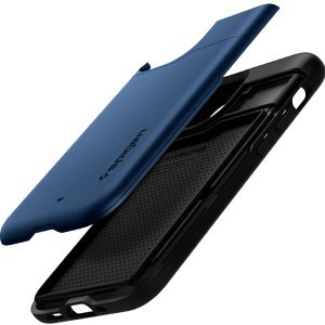 Spigen Slim Armor CS Case für das iPhone 12 Mini - Dunkelblau
