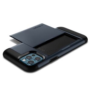 Spigen Slim Armor CS Case für das iPhone 12 Pro Max - Metal Slate