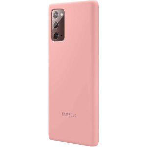 Samsung Original Silikon Cover für Galaxy Note 20 - Mystic Bronze