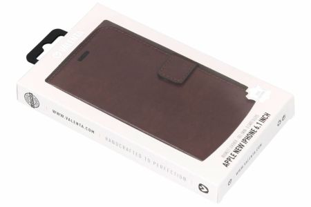 Valenta Klapphülle Leather Braun für das iPhone Xr